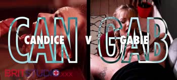 Blowjob Showdown: Candice & Gabie Go Head-To-Head