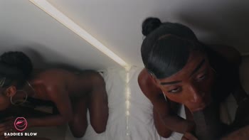 baddiesblow - Baddies Blow: Petite Ebony Teen (18+) Victoria Mendoza's POV BBC Blowjob