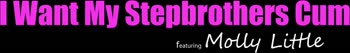 Molly Little's Stepbro Secrets: A Blonde Babe's Craving for Creampie