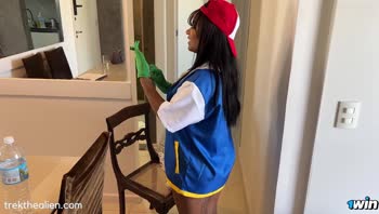 Trek The Alien's Nerd Girl Fantasy: A Pokémon Cosplay Orgy