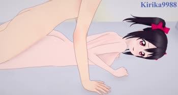 Nico Yazawa's Bedroom Seduction: Hardcore 3D Anime Sex