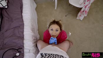 Jake Adams - Step Sis Steps Up with a Big Cock POV Ride