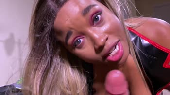 Don Whoe Unleashes BBC Fury on Cosplay Cutie Nina Rivera's Asshole