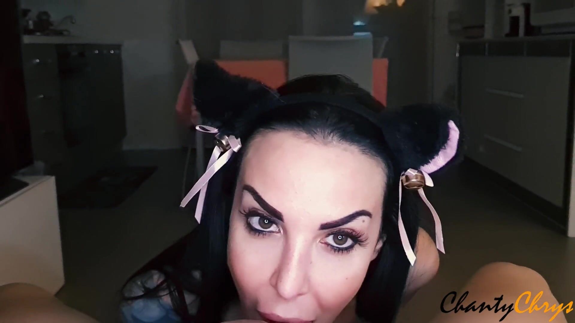 SWEET KITTY wants to PLAY WITH COCK with her Favorite SEX TOY! ChantyChrys