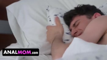 Stepson Took Boner Pills By Mistake & Stepmom Helps Him Bring That Boner Down To A Reasonable Level