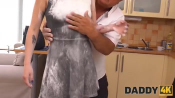 DADDY4K. Amy Douxxx cheats on BF with Eddie Montana who loves cooking and pussies