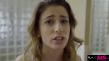 BrattySis - Quick Fuck With Brother And Gets Caught