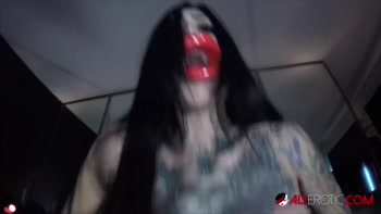 Drucilla Moon's Tattooed Temptation: Bondage Bliss with Big Tits