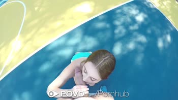 Danni Rivers - Danni's Sizzling POV Adventure: Teen (18+) Redhead Outdoors