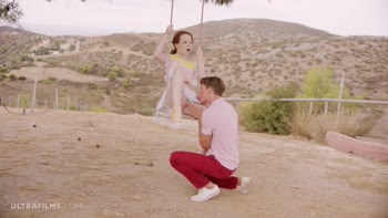 Lottie Magne's Wild Redhead Ride: Blowjobs, Licking & Hardcore Outdoor Fun