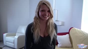 Taylor's Sweet Teen (18+) Interview: Blonde Girlfriend Fun