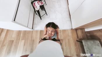 Lola's Morning Delight: Kitchen Sex in POV