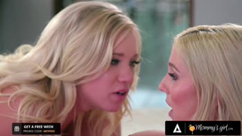 Christie Stevens Seduces Stepdaughter Bailey Brooke in Steamy Family Affair