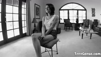 Chase Ryder's Teen (18+) Seduction: Brunette Babe Gets Big Cock