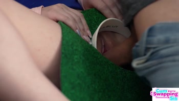 Nadia Noja tells Stepbro, "Tonight you're going to get a hole in one with the 3 of Us!"