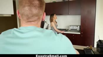 Kristen Scott's Petite Body Devoured By Cody Sky's Monster Cock