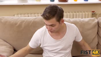 Tommy Gold's Teen (18+) Fisting Adventure: Curious Nymph Learns to Fist in HD