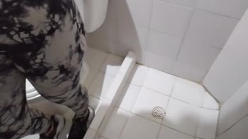 Karolayn_Matos Craves Rough Public Sex in Gym Bathroom POV