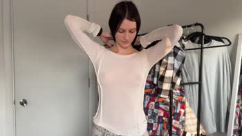 LunaTryOn - Luna's Tiny Temptation: Try-On Haul of Cute Teen (18+) Nudes