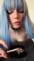 Tame Me Ivy - Ivy's Smoking Hot Alt Girl Solo: Small Tits & Blue Hair