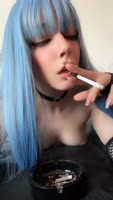 Tame Me Ivy - Ivy's Smoking Hot Alt Girl Solo: Small Tits & Blue Hair