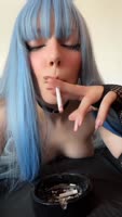 Tame Me Ivy - Ivy's Smoking Hot Alt Girl Solo: Small Tits & Blue Hair