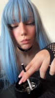 Tame Me Ivy - Ivy's Smoking Hot Alt Girl Solo: Small Tits & Blue Hair