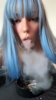Tame Me Ivy - Ivy's Smoking Hot Alt Girl Solo: Small Tits & Blue Hair