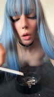 Tame Me Ivy - Ivy's Smoking Hot Alt Girl Solo: Small Tits & Blue Hair