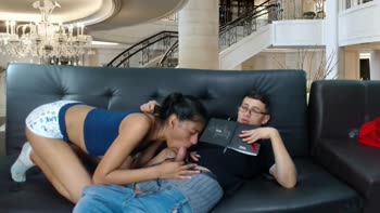 teenamateursgirl - Teen (18+) Amateurs Girl's Homework Excuse: Step Sister Seduction