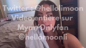 Helmoonoff - French Student's Sizzling POV Blowjob & Handjob