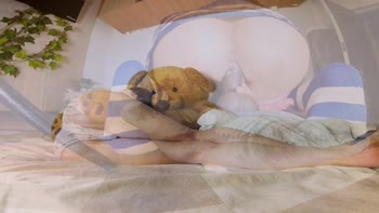 JulyLuane's Teddybear Tease: Anal Creampie & More!