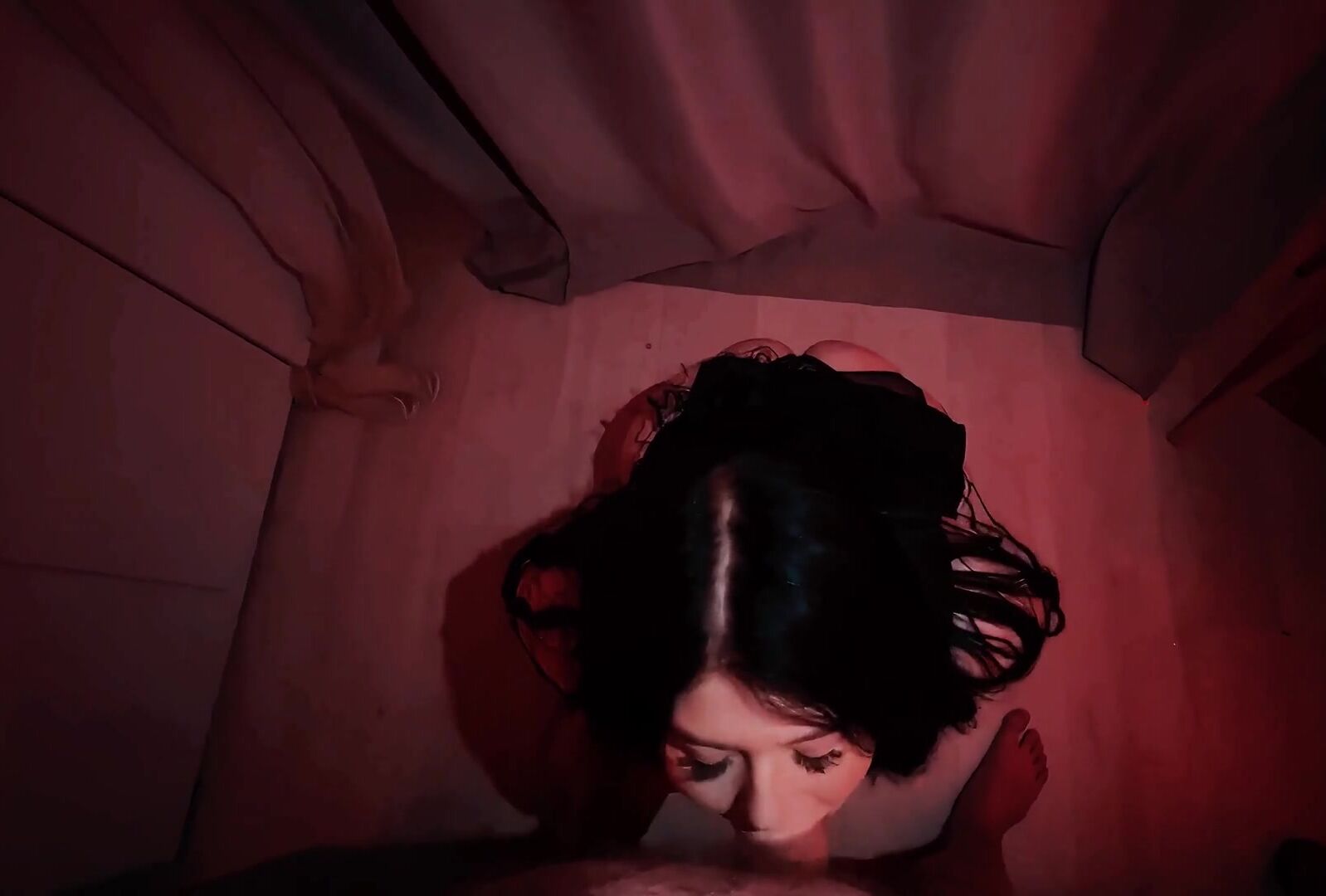 Goth Slut with Huge Tits and Ass Kinkybliss Gets Cum on her Face after a Deep, Sloppy Blowjob and a Hard Fuck