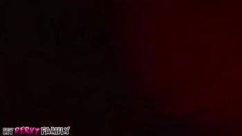 MyPervyFamily - Horny Stepson Feasts on MILF's Pussy for Thankgiving - Armani Black