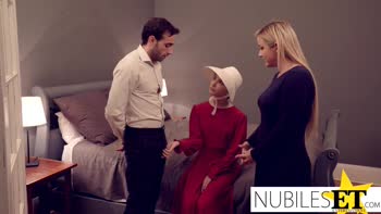 Handmaidens - Nervous Handmaid Gets Filled With Cum S2:E5