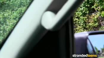 Brittany Shae's Curvy Charm: Car Crash Leads to Cock Discovery