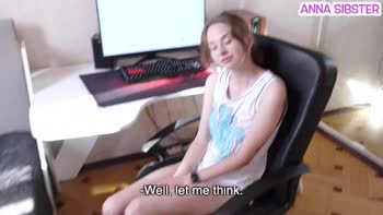 Anna Sibster's Stepbrother Takes Viagra and Craves Her Help