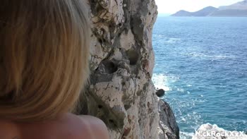 Nick Whitehard's Turkish Treasure: Beachside Threesome with Big Boobs
