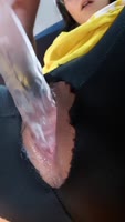 Aypunky's Wicked Wet Solo Fun: Transparent Dildo Delights