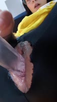 Aypunky's Wicked Wet Solo Fun: Transparent Dildo Delights