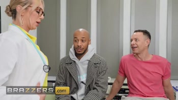 BRAZZERS - Sexy Doctor Tiffany Watson Has Been So Overworked And Needs Two Cocks To Satisfy Her