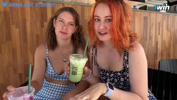 Emma_nightgirl's Sizzling Girl-Girl Adventure: Public Fisting & Passionate Kisses