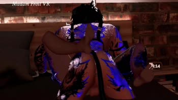Madam Frost - Frosty Vixen's Virtual Roleplay: Hot Tattoo Brunette Seduction