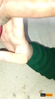 Mexican College Cutie Sucks Classmate's Dick in Uniform