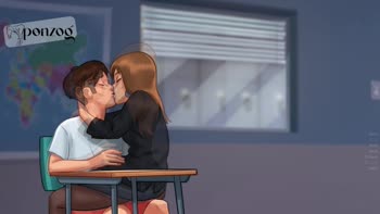 Ponzog's Sizzling Summer Romance: French Teacher Seduced
