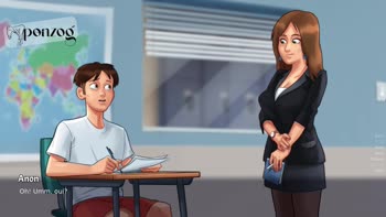 Ponzog's Sizzling Summer Romance: French Teacher Seduced