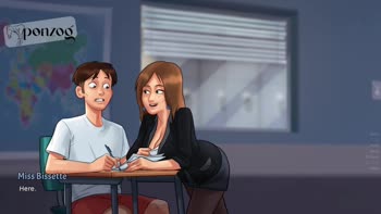 Ponzog's Sizzling Summer Romance: French Teacher Seduced