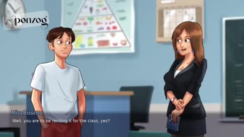 Ponzog's Sizzling Summer Romance: French Teacher Seduced