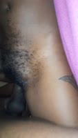 PrOxYlOv's Big Black Bliss: Cream-Pierced Loud Orgasms