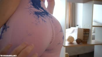 DianaWellness - Diana's Fitness Frenzy: Ripped Yoga Pants, Big Ass, Rough Creampie